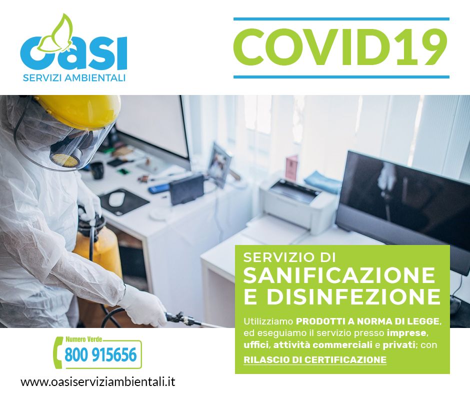 Servizio Sanificazione e Disinfezione